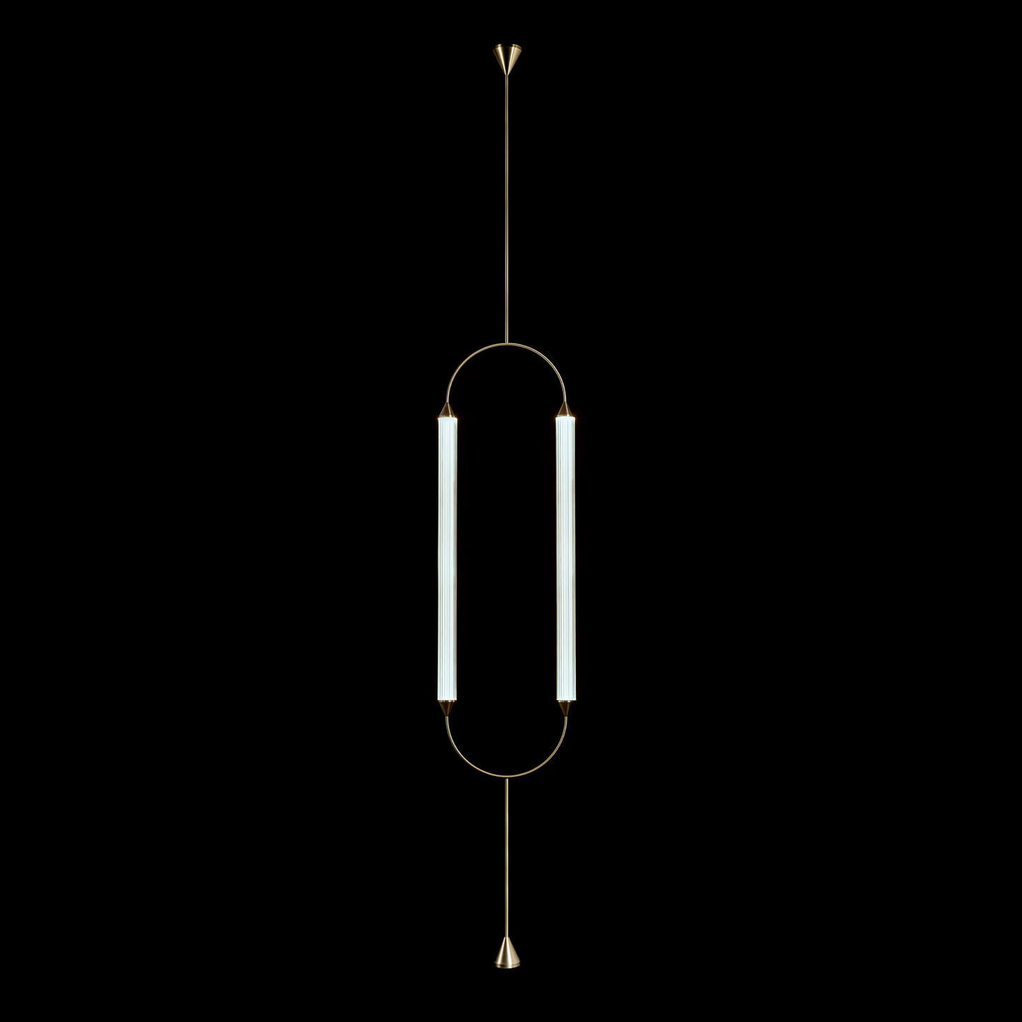 Cirque Floor-to-Ceiling Ellipse Lamp - Procure Décor