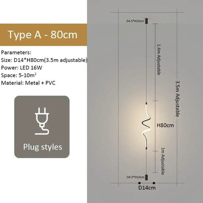 Italian Minimalist Floor to Ceiling Lamp - Procure Décor
