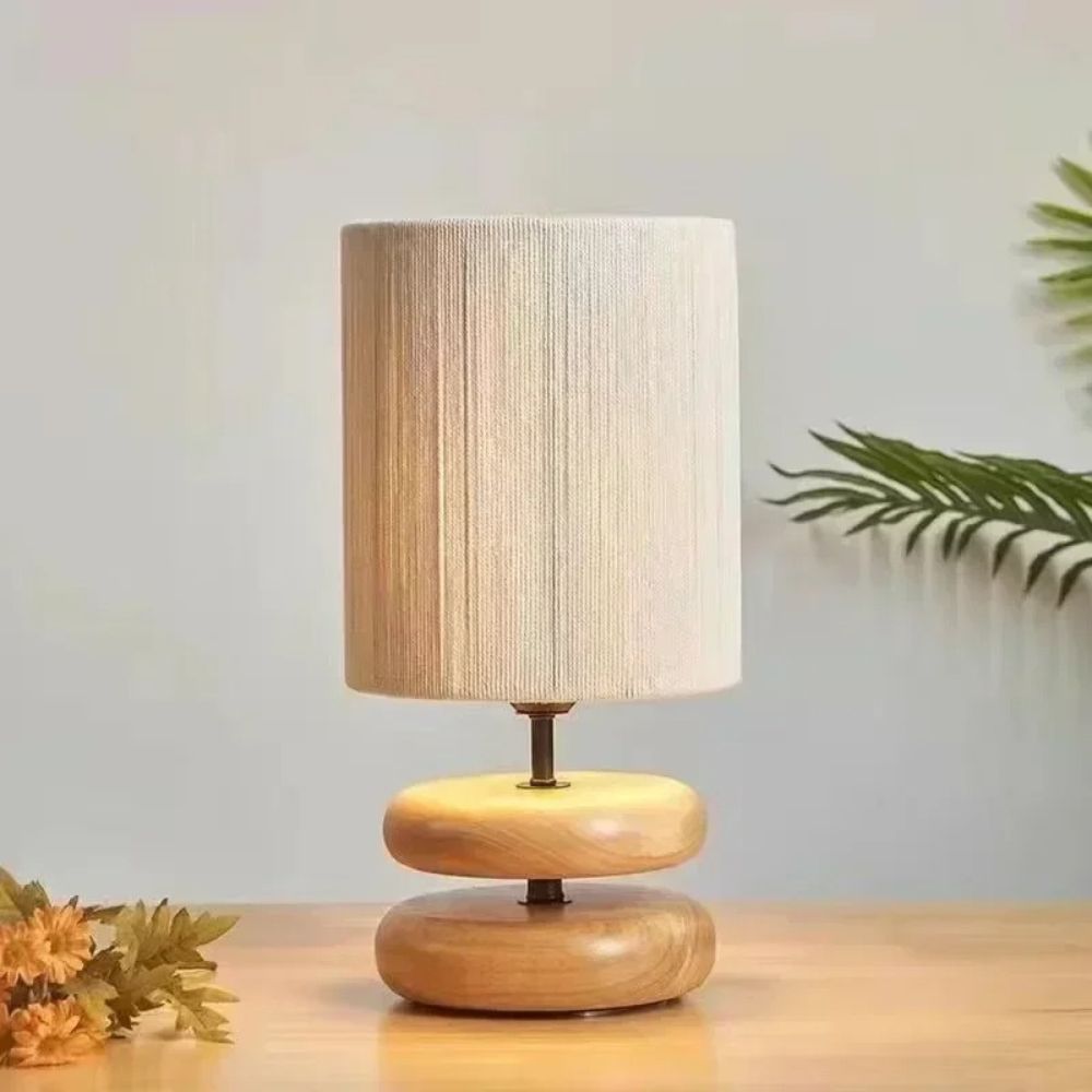 Nora Wood Table Lamp - Procure Décor