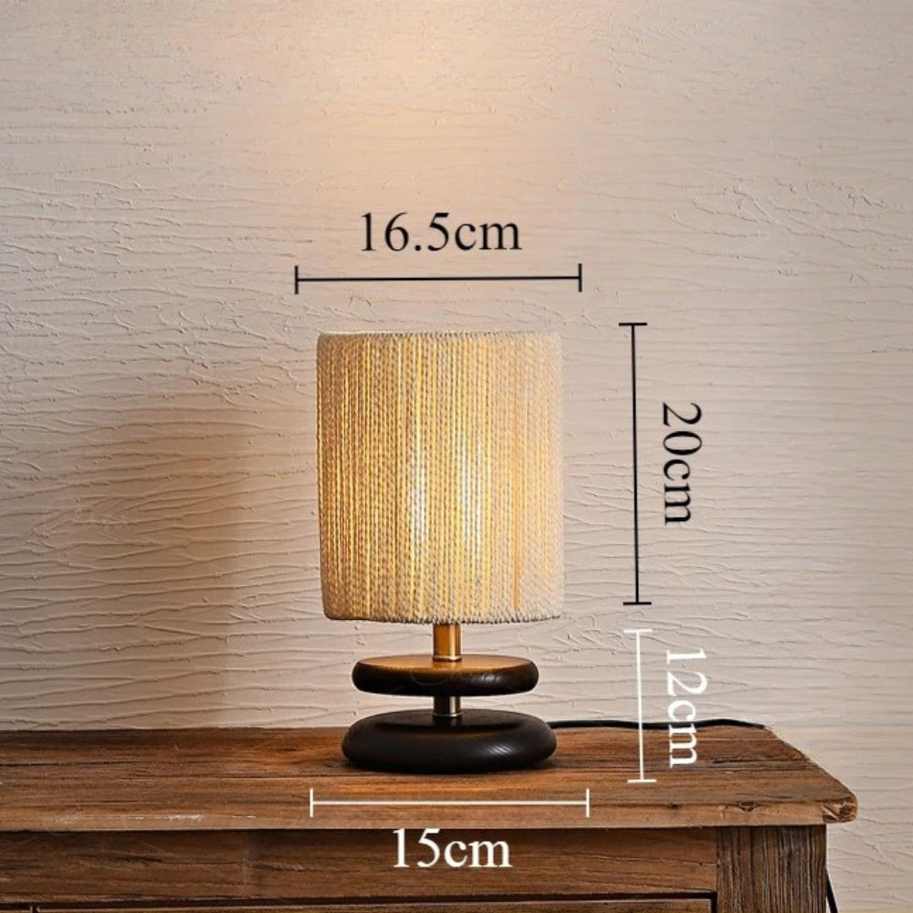 Nora Wood Table Lamp - Procure Décor