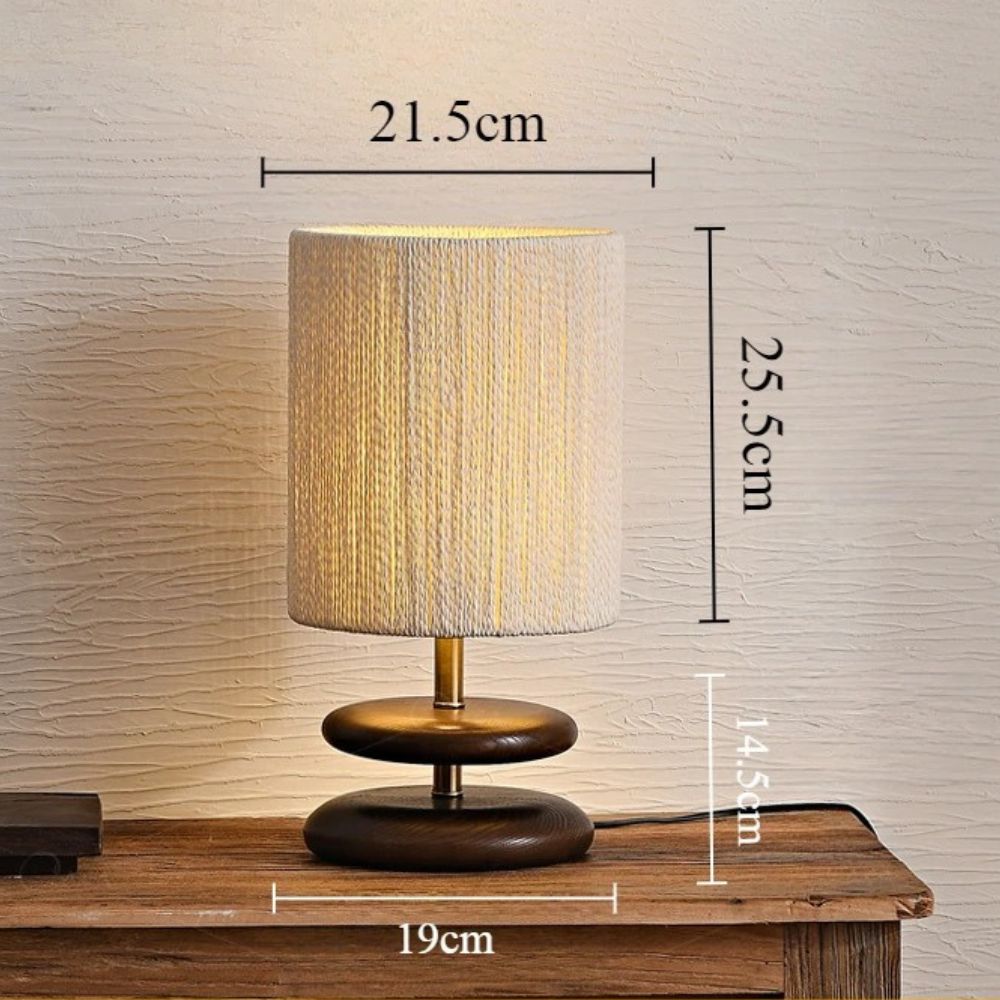 Nora Wood Table Lamp - Procure Décor