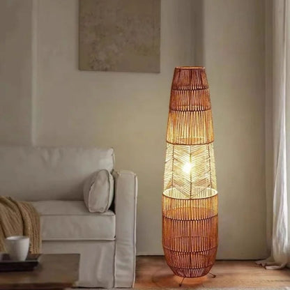 Retro Weave Floor Lamp - Procure Décor