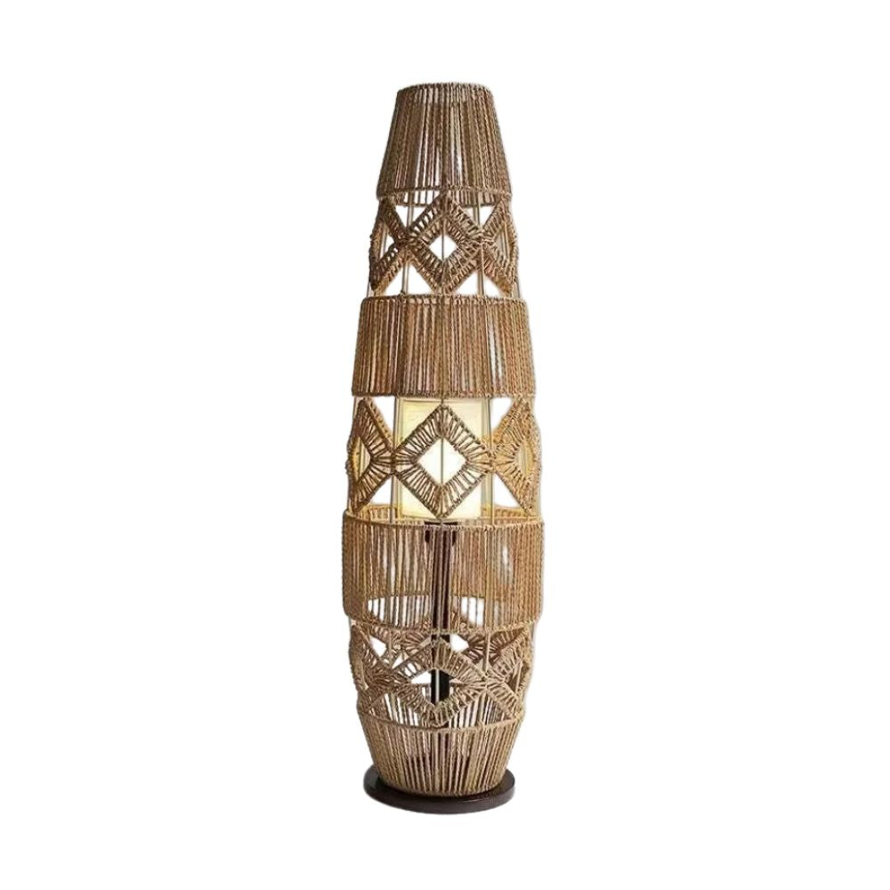 Retro Weave Floor Lamp - Procure Décor