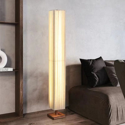 Wabi Sabi Wooden Floor Lamp - Procure Décor