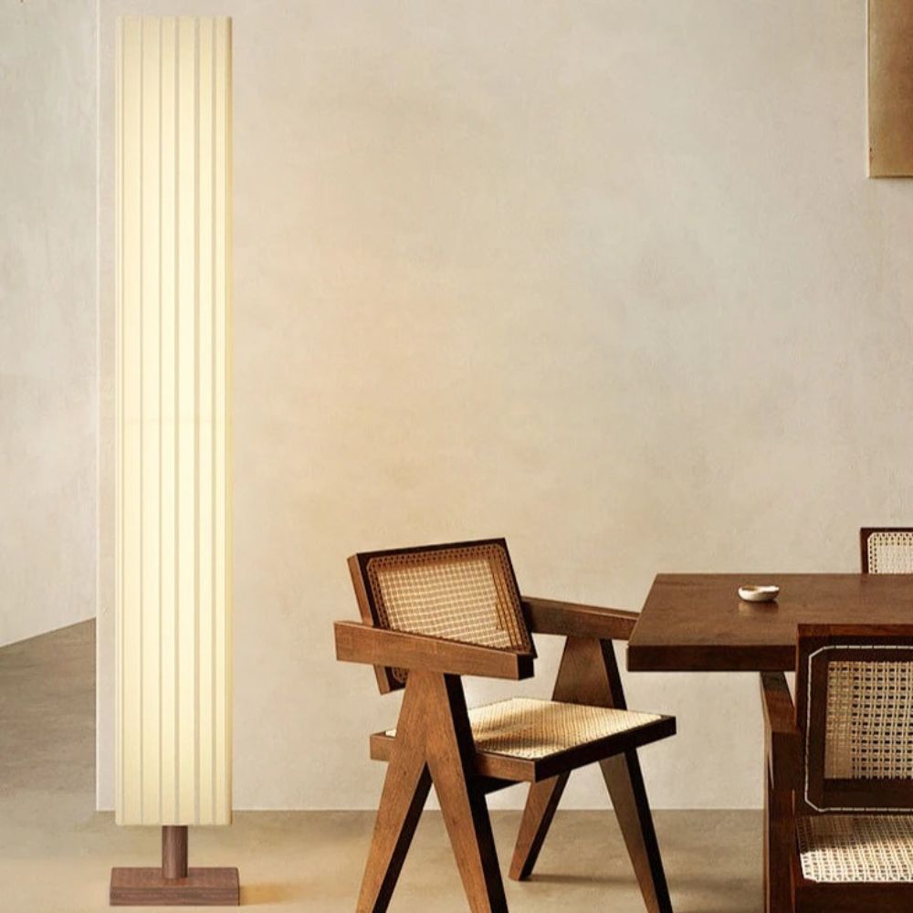 Wabi Sabi Wooden Floor Lamp - Procure Décor