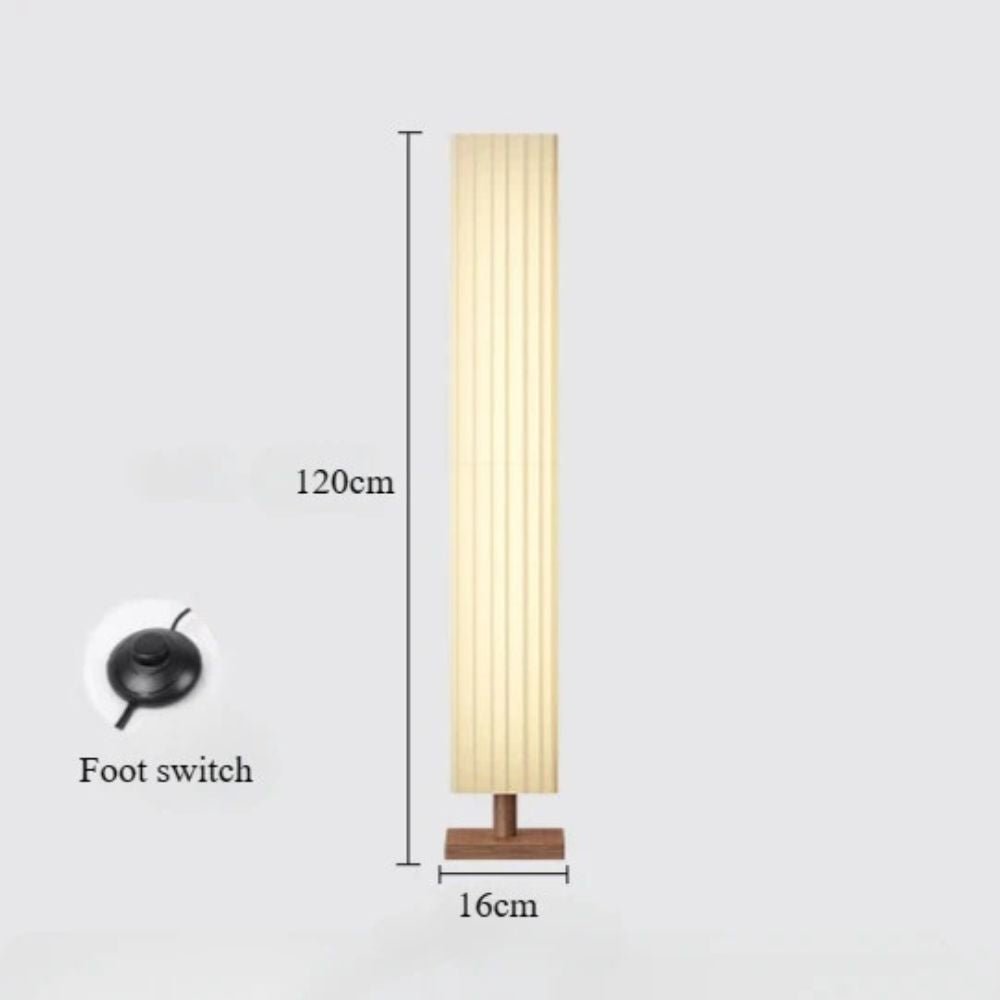 Wabi Sabi Wooden Floor Lamp - Procure Décor