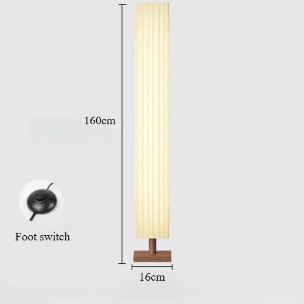 Wabi Sabi Wooden Floor Lamp - Procure Décor