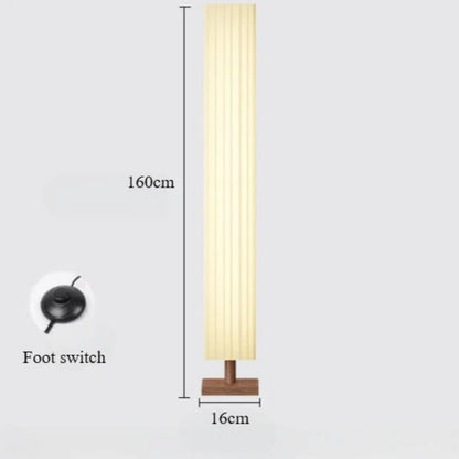 Wabi Sabi Wooden Floor Lamp - Procure Décor