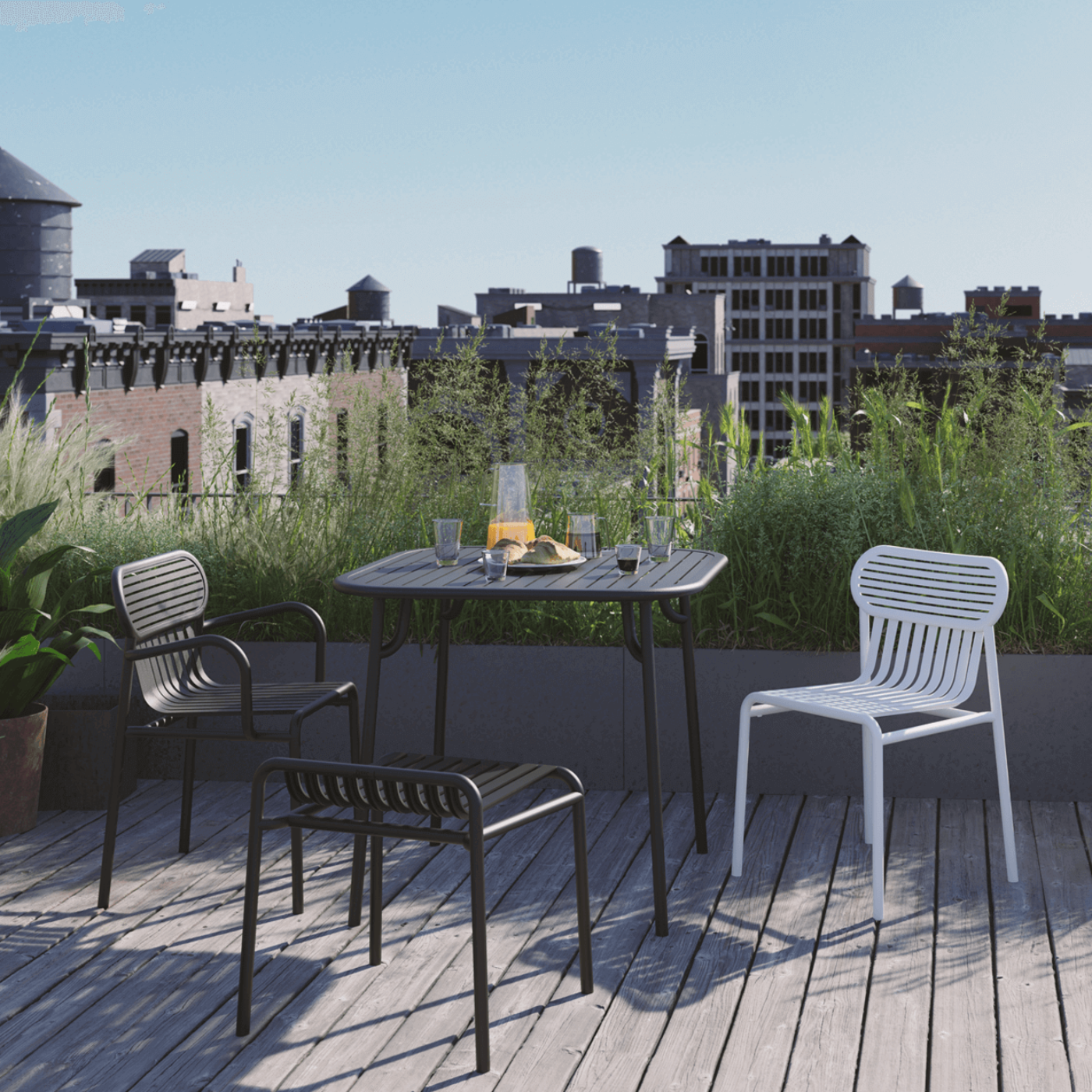 Petite Friture Week-End Dining Table - Square - Procure Décor